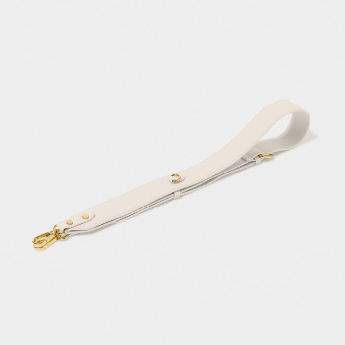 Katie Loxton PU Bag Strap - Off White